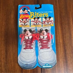 Vintage Disney 1989 Brookside Mickey & Pals Bow Biters